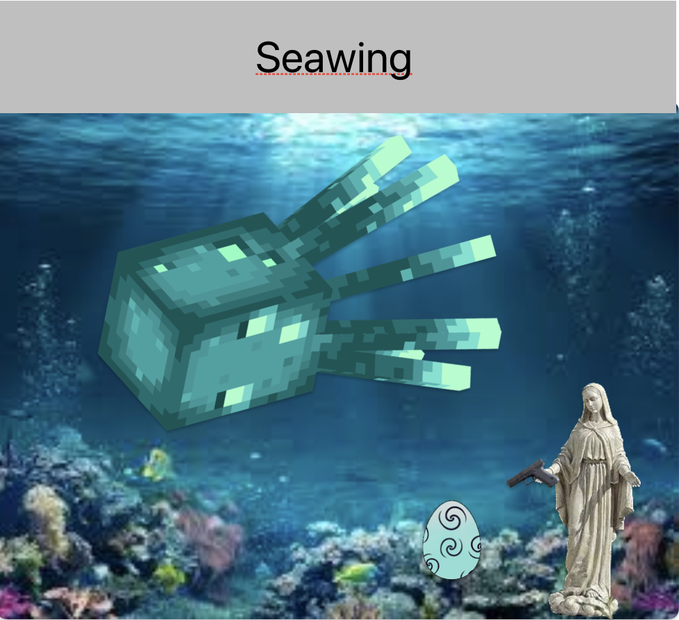 High Quality Seawings in a nutshell Blank Meme Template