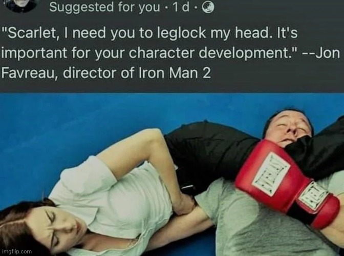I would let her put me in a headlock | made w/ Imgflip meme maker