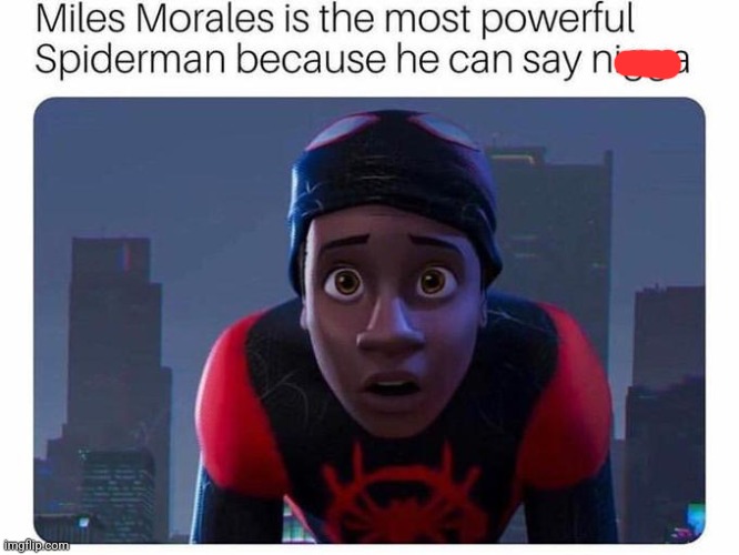 also cuz he didn't leave Gwen hanging, unlike Peter | made w/ Imgflip meme maker