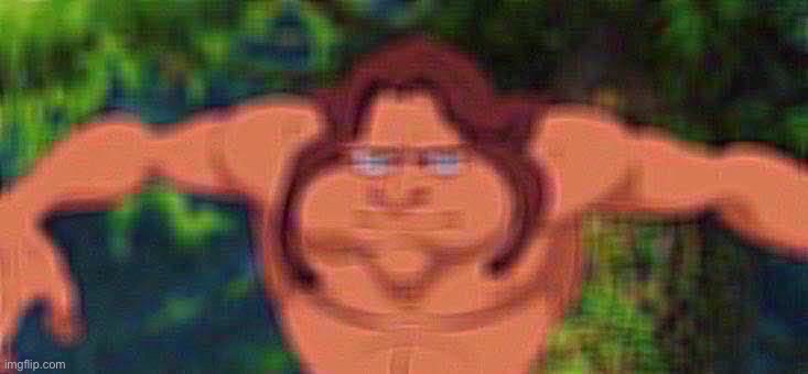 trazen | image tagged in tarzan on crack | made w/ Imgflip meme maker