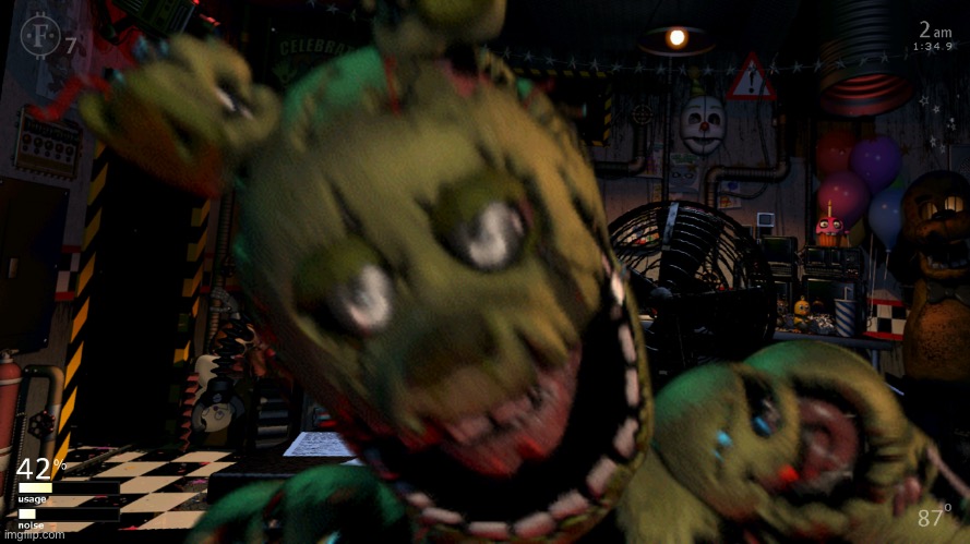 I literally had no idea where Springtrap was going | made w/ Imgflip meme maker
