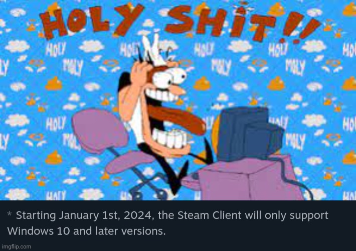 TOMORROW IS THE DAY! TF2 IS GOING TO BE ON WINDOWS 10! | image tagged in holy shit,yay,good news everyone,excited,steam,tf2 | made w/ Imgflip meme maker