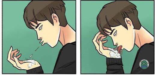 High Quality Lick own saliva Blank Meme Template