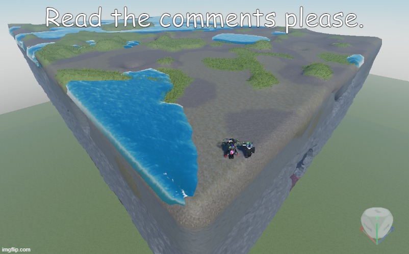 Read the comments please. | Read the comments please. | image tagged in roblox | made w/ Imgflip meme maker