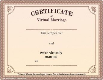 Marriage paperz Blank Meme Template