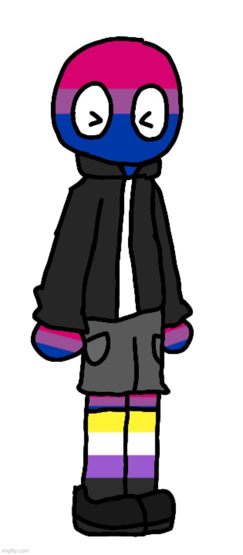 New OC! Meet binary! (Details in the comments) | made w/ Imgflip meme maker