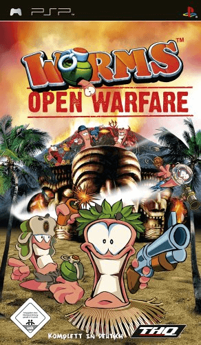 worms open warfare box art Blank Meme Template