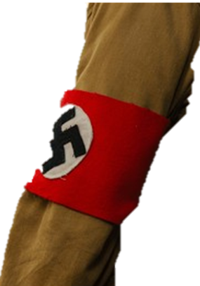 nazi hand of soldier transparent bg Blank Meme Template