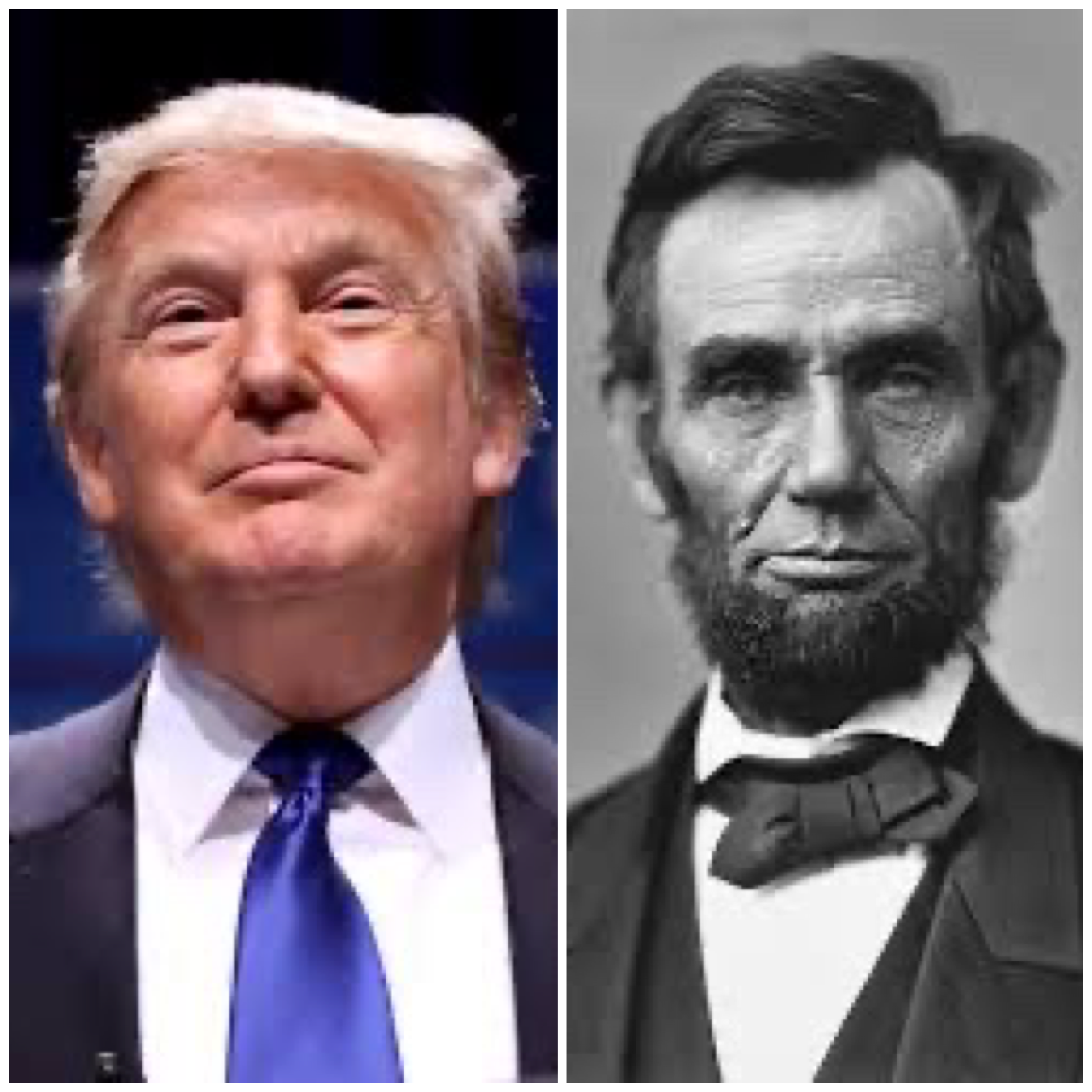 High Quality Real trump Lincoln Blank Meme Template