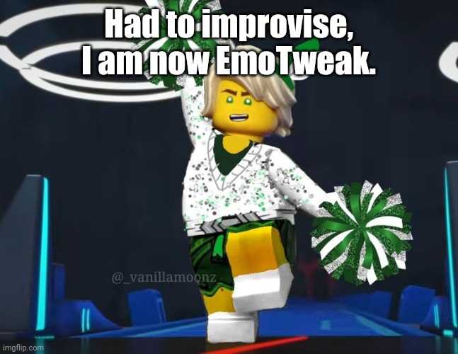 twink mfer | Had to improvise, I am now EmoTweak. | image tagged in twink mfer | made w/ Imgflip meme maker