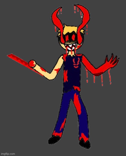 It’s now a temp | image tagged in true blood demon saike | made w/ Imgflip meme maker