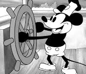 High Quality Steamboat Willie Blank Meme Template