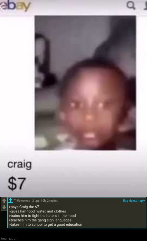 Craig | image tagged in craig,memes | made w/ Imgflip meme maker