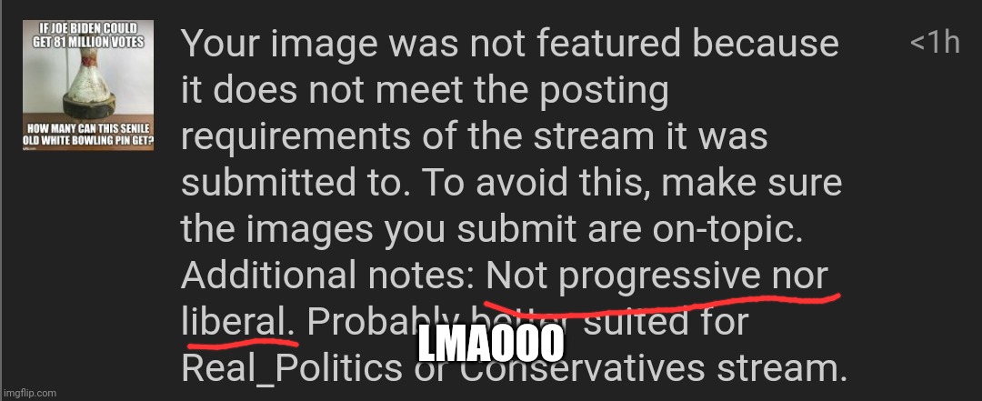 I got dared to post this there | LMAOOO | image tagged in lol | made w/ Imgflip meme maker