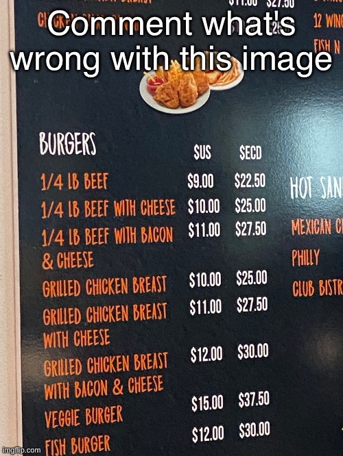 First post | Comment what's wrong with this image | image tagged in memes,funny | made w/ Imgflip meme maker