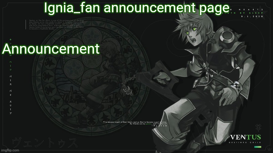 Ignia_fan announcement page 2024 Blank Meme Template