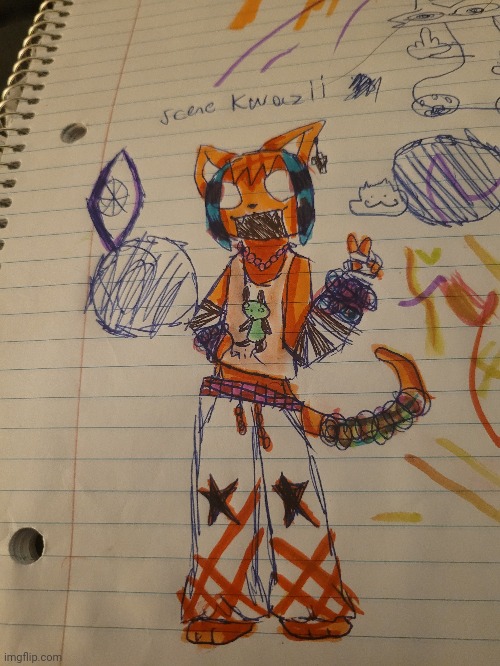 I drew this tomfoolery last night | made w/ Imgflip meme maker