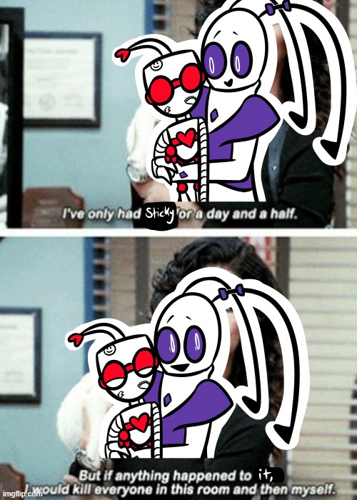 Me and my friend's invader zim ocs :3 | made w/ Imgflip meme maker