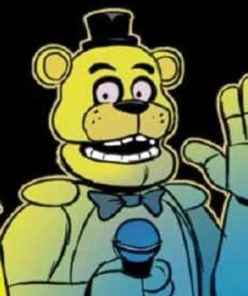 High Quality Fredbear Blank Meme Template