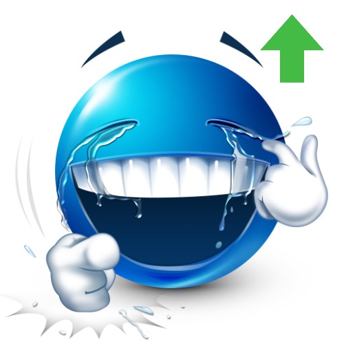 image tagged in laughing blue emoji | made w/ Imgflip meme maker
