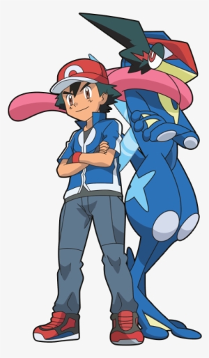 High Quality ash and his Greninja Blank Meme Template