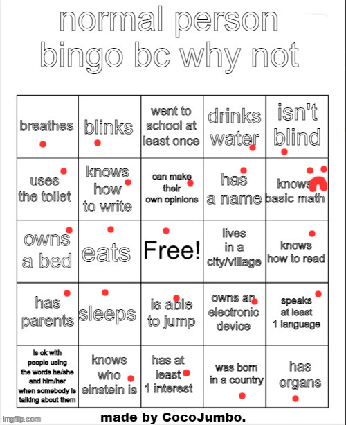 camnt do basik meht (narancia reference!?!?!) | image tagged in normal person bingo hehehe | made w/ Imgflip meme maker