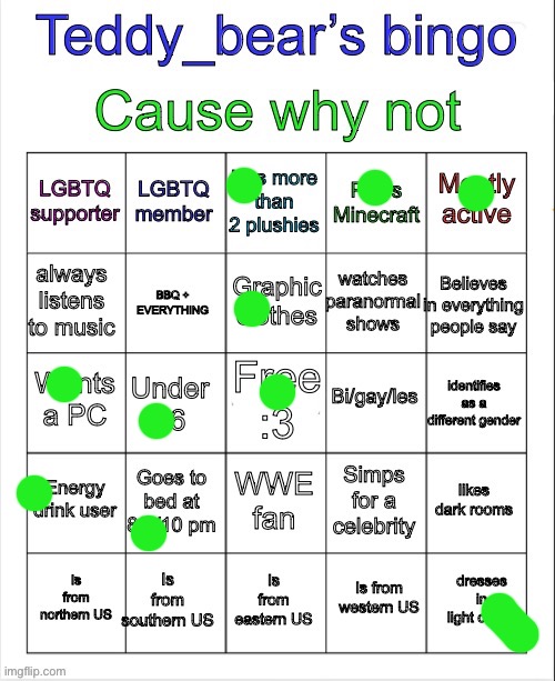 Teddy bear’s bingo | image tagged in teddy bear s bingo | made w/ Imgflip meme maker