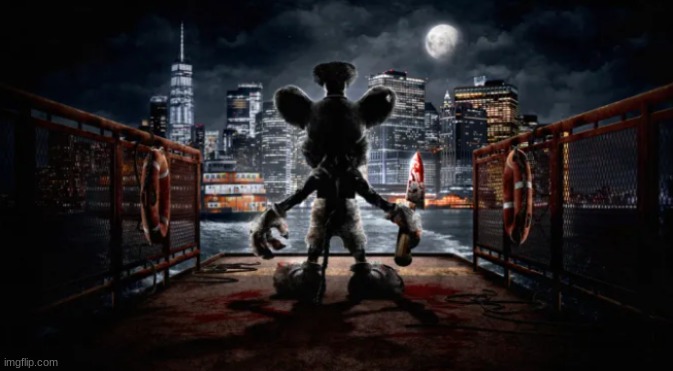 I KNEW IT!!! | image tagged in mickey mouse,disney,horror movie | made w/ Imgflip meme maker