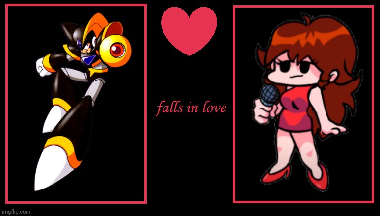 What if bass falls in love with gametoons GF? | image tagged in what if a character falls in love,gametoons,hahaha,no player | made w/ Imgflip meme maker