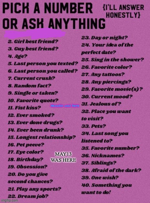 Pick a number | image tagged in pick a number | made w/ Imgflip meme maker