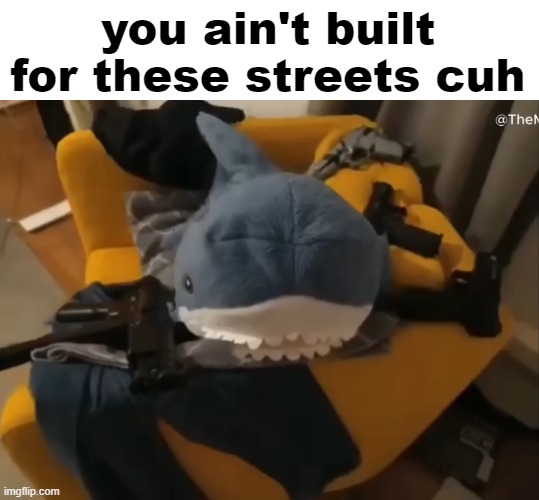 you ain't built for these streets cuh | made w/ Imgflip meme maker