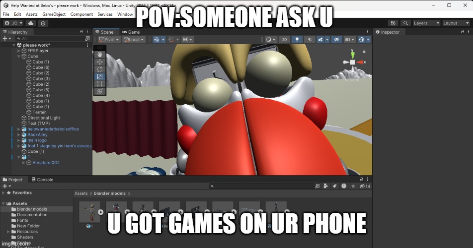 got games on ur phone | POV:SOMEONE ASK U; U GOT GAMES ON UR PHONE | image tagged in funny,memes | made w/ Imgflip meme maker