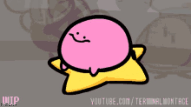 Poyo | image tagged in kirby,poyo,kirbo,funny,terminalmontage,animation | made w/ Imgflip meme maker