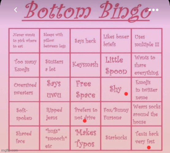Bottom bingo | image tagged in bottom bingo | made w/ Imgflip meme maker