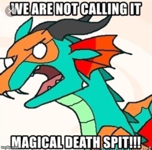 then we could use glory's magical death sp- | image tagged in glory,wof,wings of fire | made w/ Imgflip meme maker