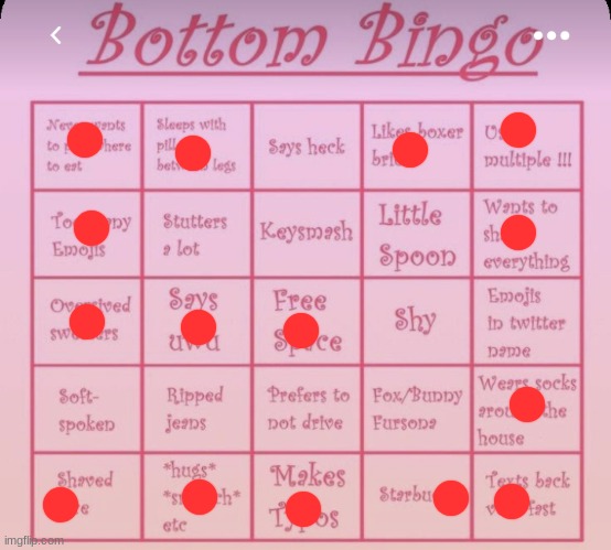 Bottom bingo | image tagged in bottom bingo | made w/ Imgflip meme maker