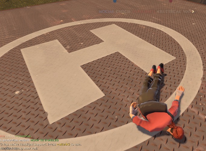 Scout dead on a helipad | image tagged in scout dead on a helipad | made w/ Imgflip meme maker