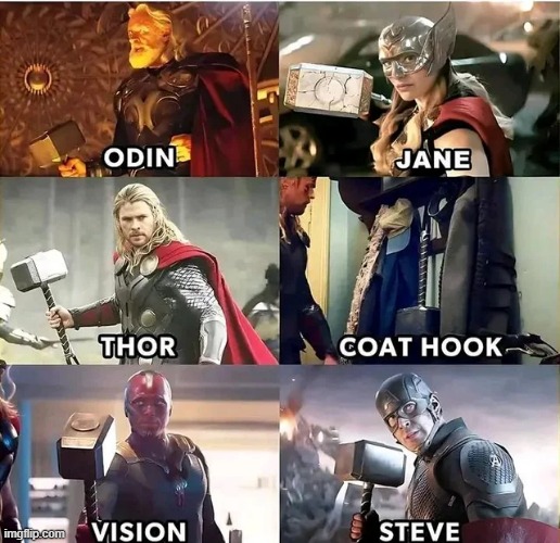 All Were Worthy | image tagged in thor | made w/ Imgflip meme maker