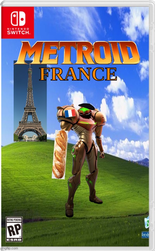 metroid dread n bread | FRANCE | image tagged in metroid,gaming | made w/ Imgflip meme maker