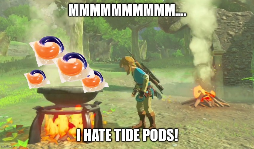 tide pods | MMMMMMMMMM.... I HATE TIDE PODS! | made w/ Imgflip meme maker