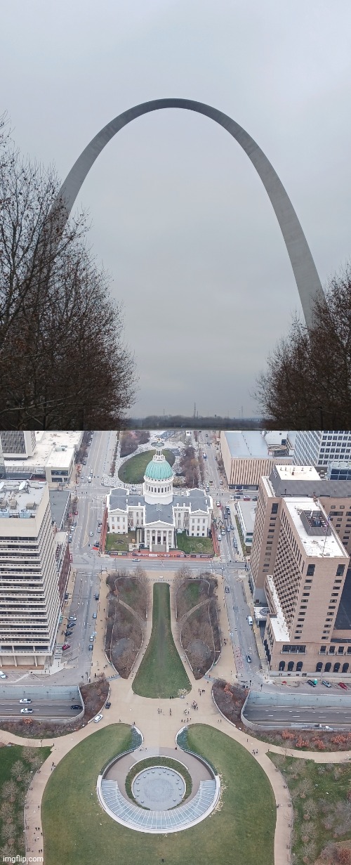 I went to the Gateway Arch and rode to the top too | made w/ Imgflip meme maker