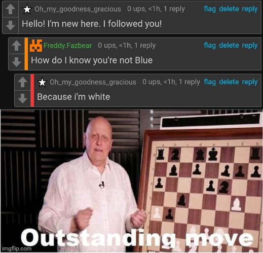 image tagged in outstanding move | made w/ Imgflip meme maker