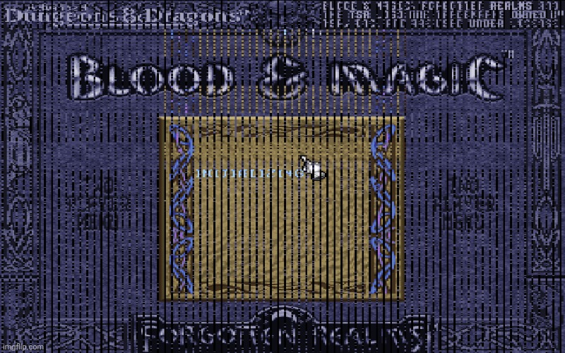 Blood & Magic glitch | image tagged in blood magic glitch | made w/ Imgflip meme maker