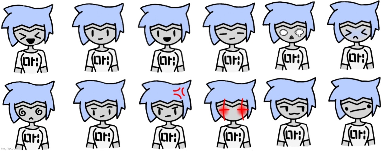 Astra expression sheet updated | image tagged in astra expression sheet updated | made w/ Imgflip meme maker