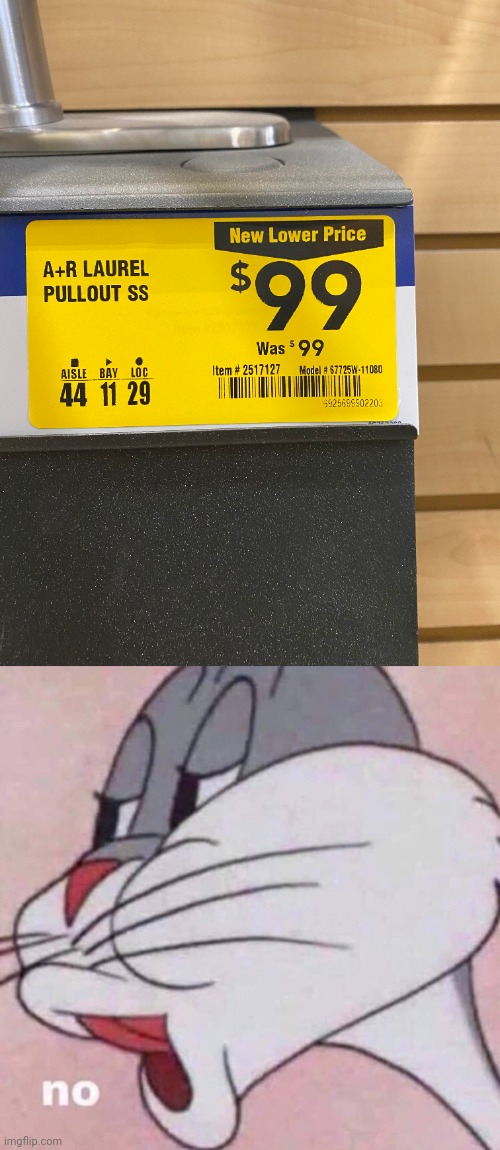 *Same price | image tagged in no,price,you had one job,memes,prices,cost | made w/ Imgflip meme maker