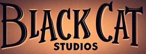 Black Cat Studios Logo Blank Meme Template
