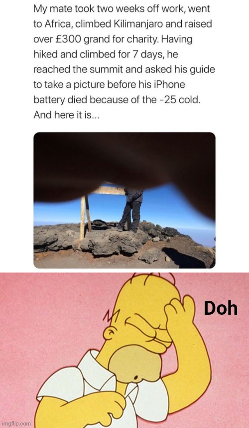 The picture | Doh | image tagged in doh,picture,you had one job,memes,fails,summit | made w/ Imgflip meme maker