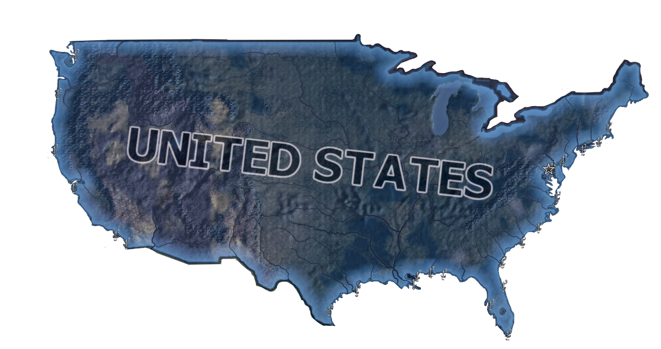 United States of America (Hoi4) Blank Template - Imgflip