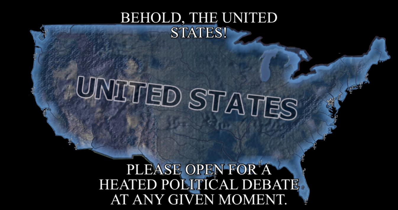 Behold the United States Blank Meme Template