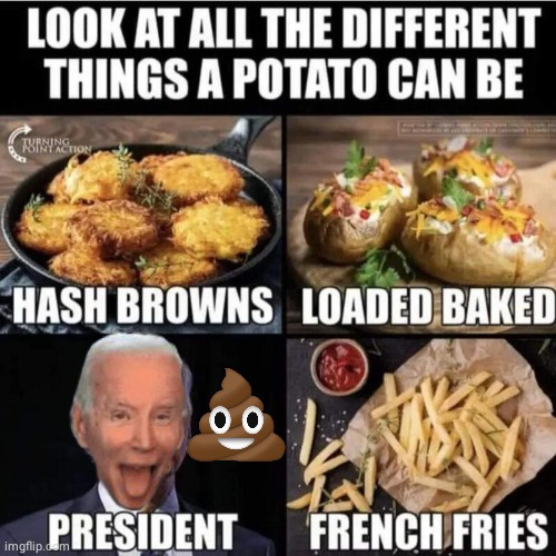 Potato Joe | image tagged in joe biden,potato | made w/ Imgflip meme maker